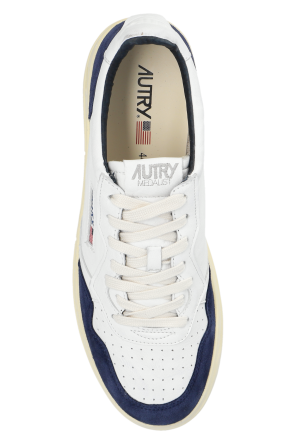 AUTRY｜SNEAKERS (AULM GS24) Buy AUTRY CLC Leather Sneakers 'White Black Yellow' ROLM